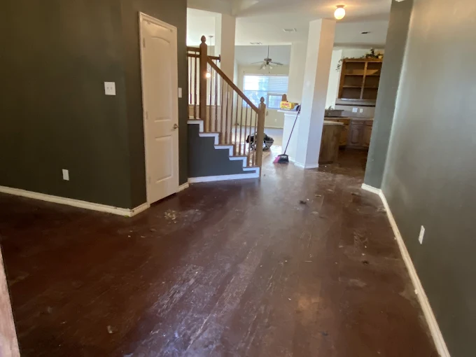 Property after cleanup - clean and restored